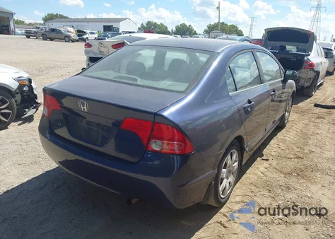 2008 Honda Civic Lx z USA, uszkodzony, nr VIN 1HGFA16548L072945